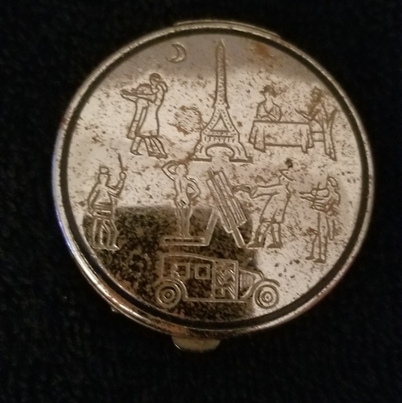 BOUJOUR COMPACT PRE 1920 NIGHT IN PARIS - Picture 2 of 7